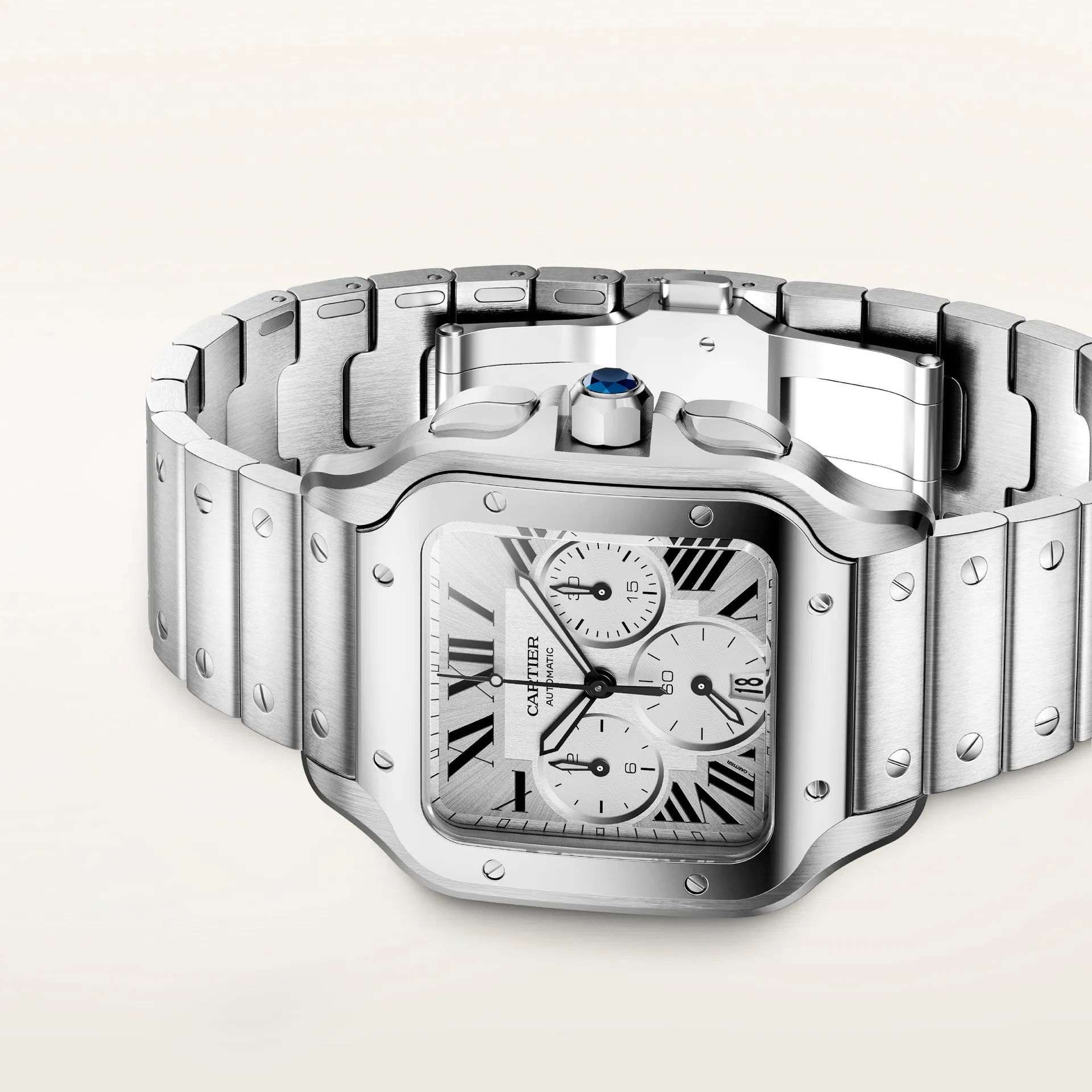 Santos De Cartier Watch Large,  CRWSSA0083 6 hos Jarl Sandin