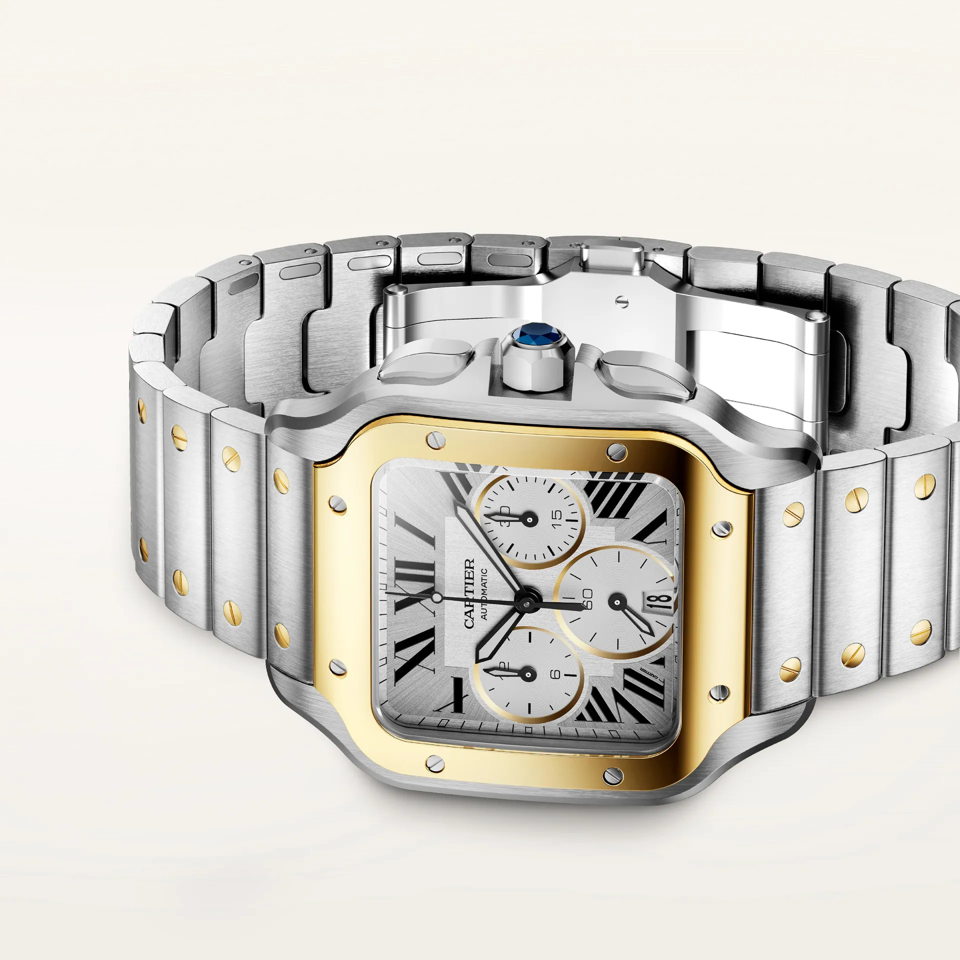 Santos De Cartier Watch Large,%0A CRW2SA0035 6 hos Jarl Sandin