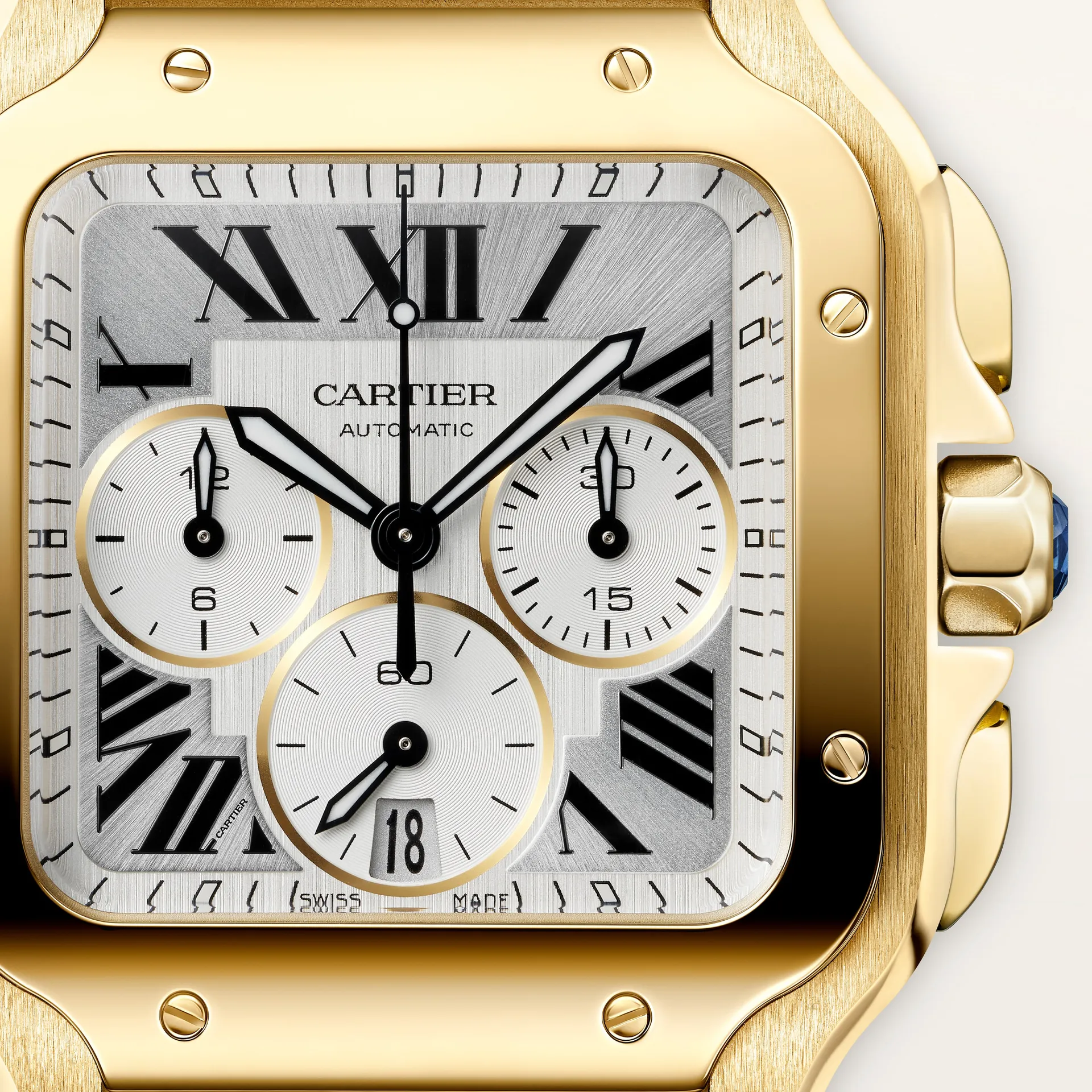 Santos De Cartier Watch Large,%0A CRWGSA0110 2 hos Jarl Sandin
