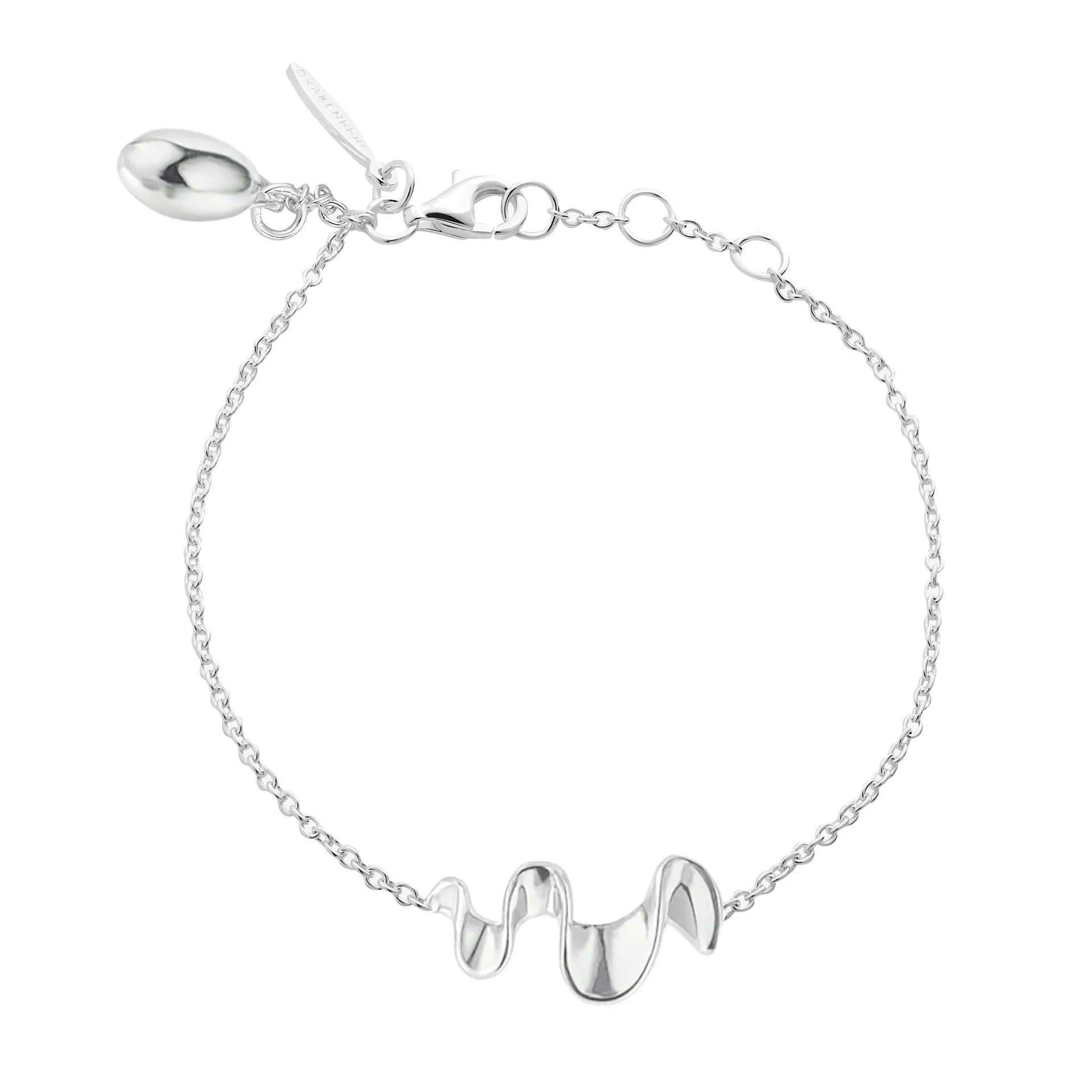 Drakenberg Sjölin Water Flow small bracelet WFW B1S181 S hos Jarl Sadin