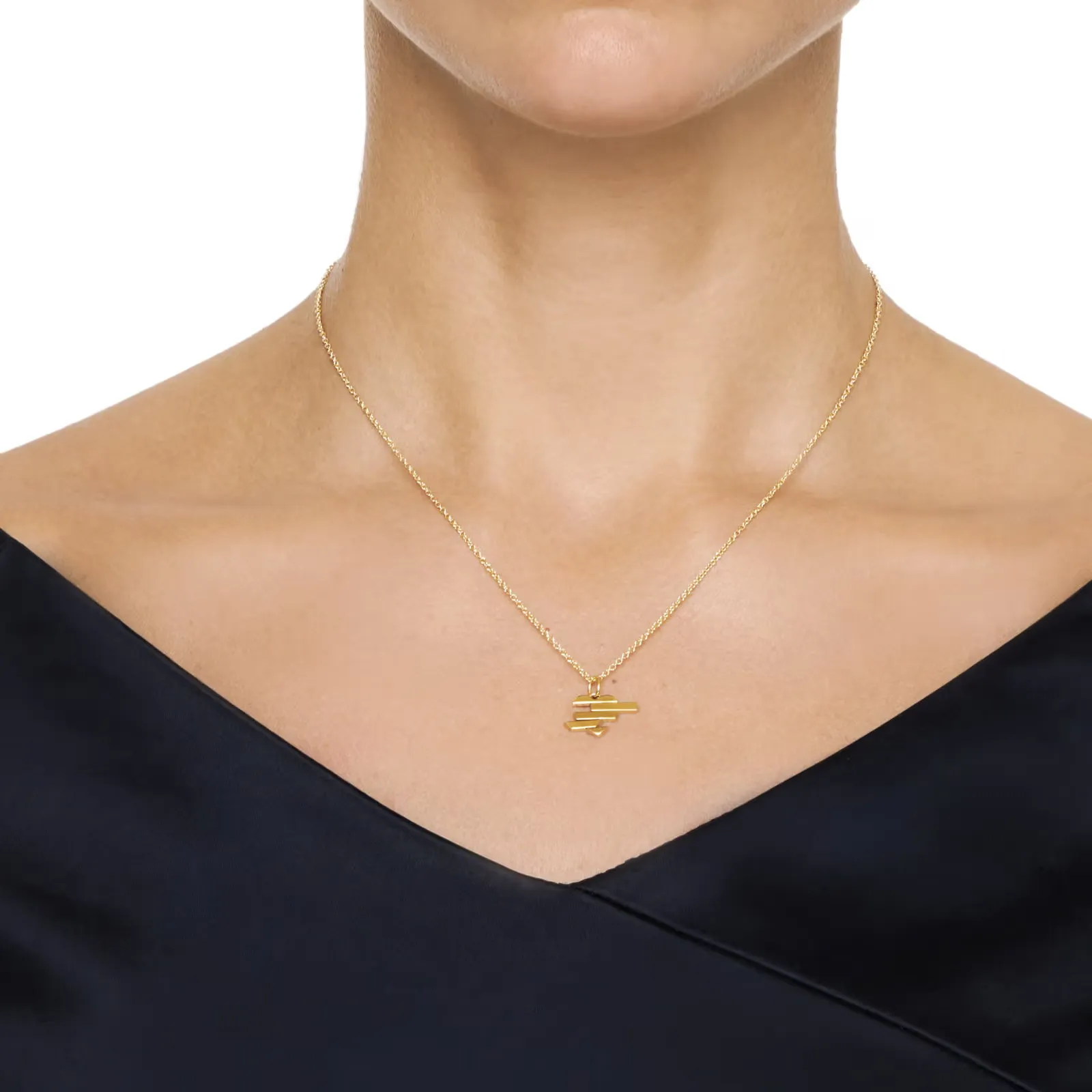 Efva Attling a piece of my heart pendant yellow gold efva attling 11 101 02388 5 hos Jarl Sandin