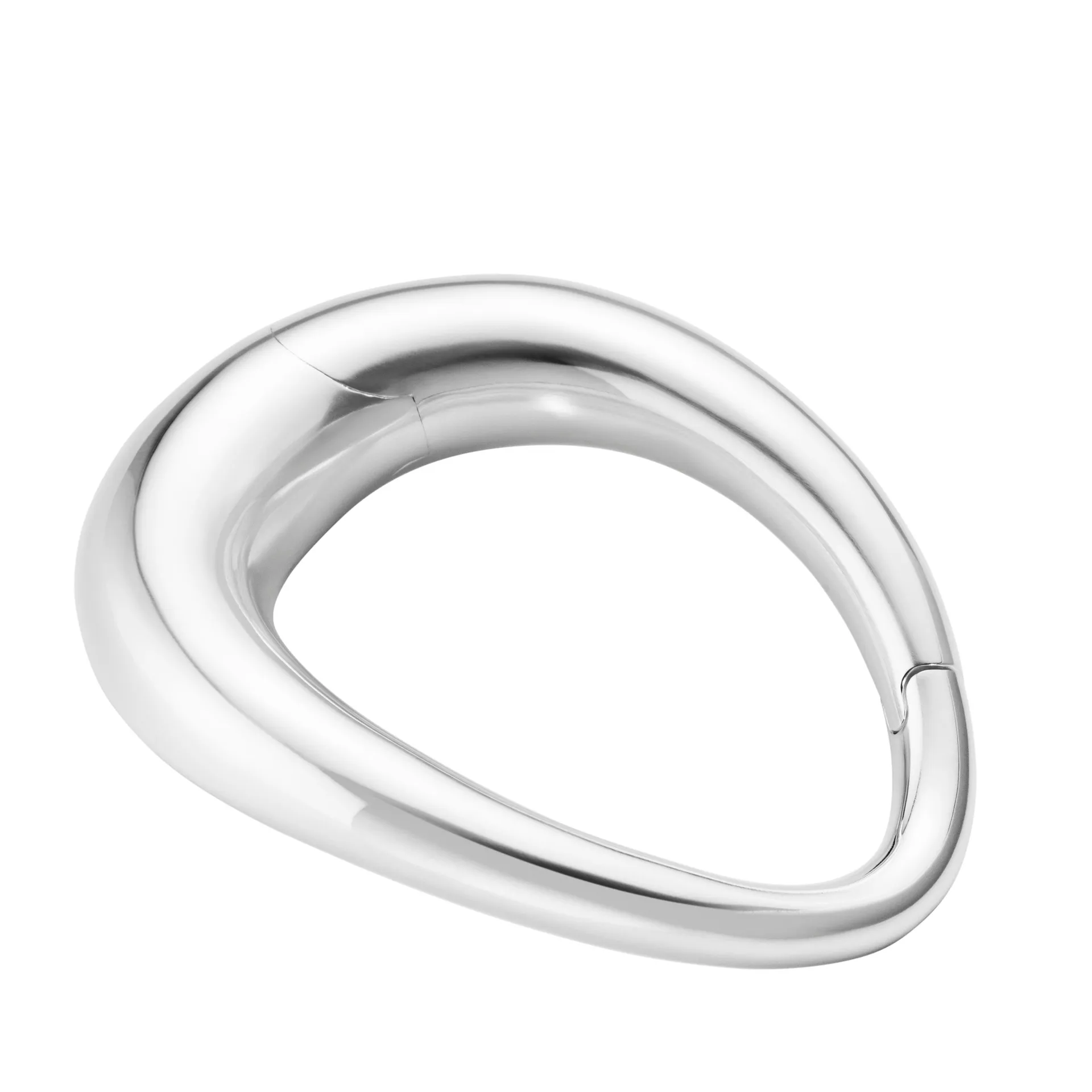 Georg Jensen 20001937 OFFSPRING LARGE HINGED BANGLE 433E SILVER hos Jarl Sandin