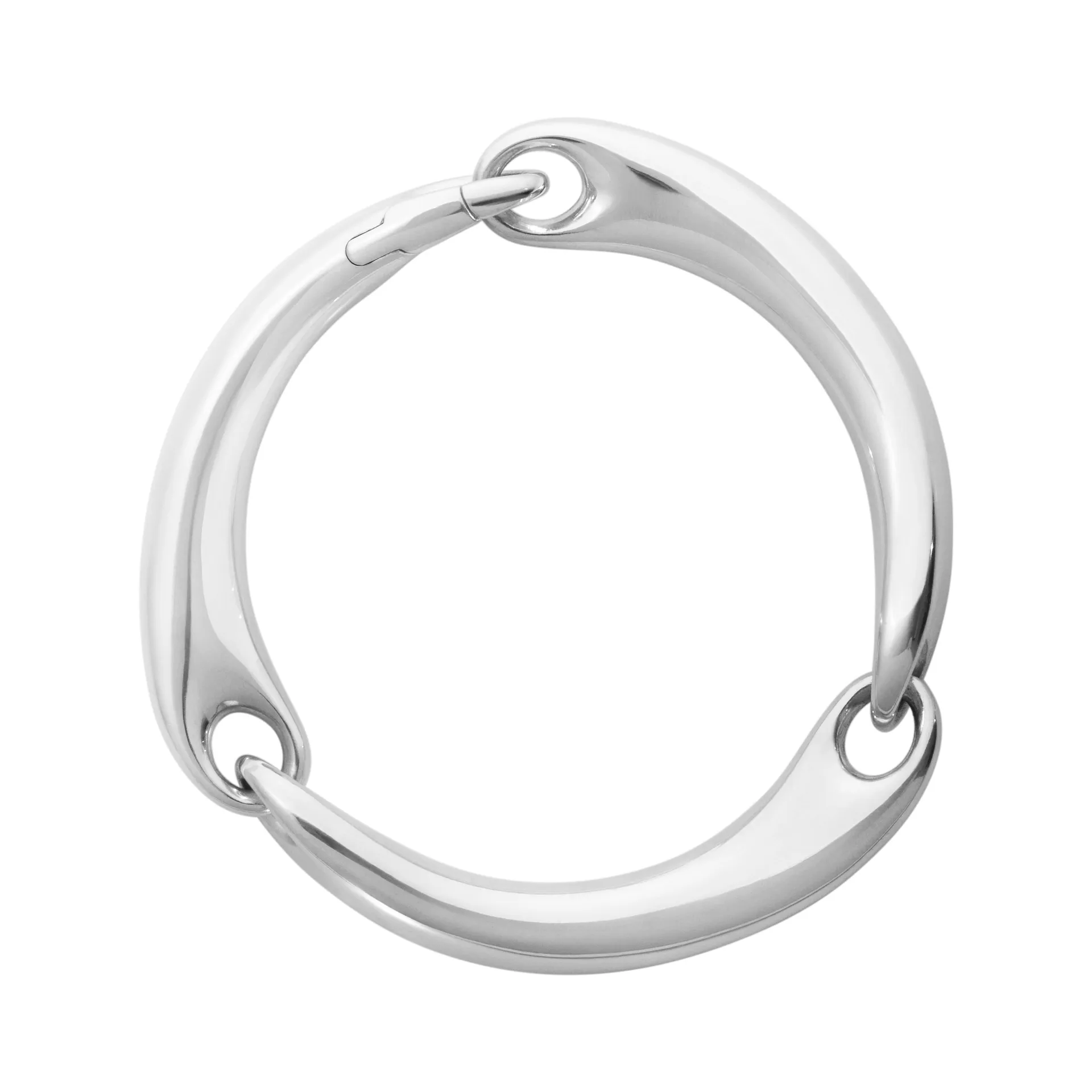 Georg Jensen 20001952 REFLECT BANGLE 652E SILVER hos Jarl Sandin