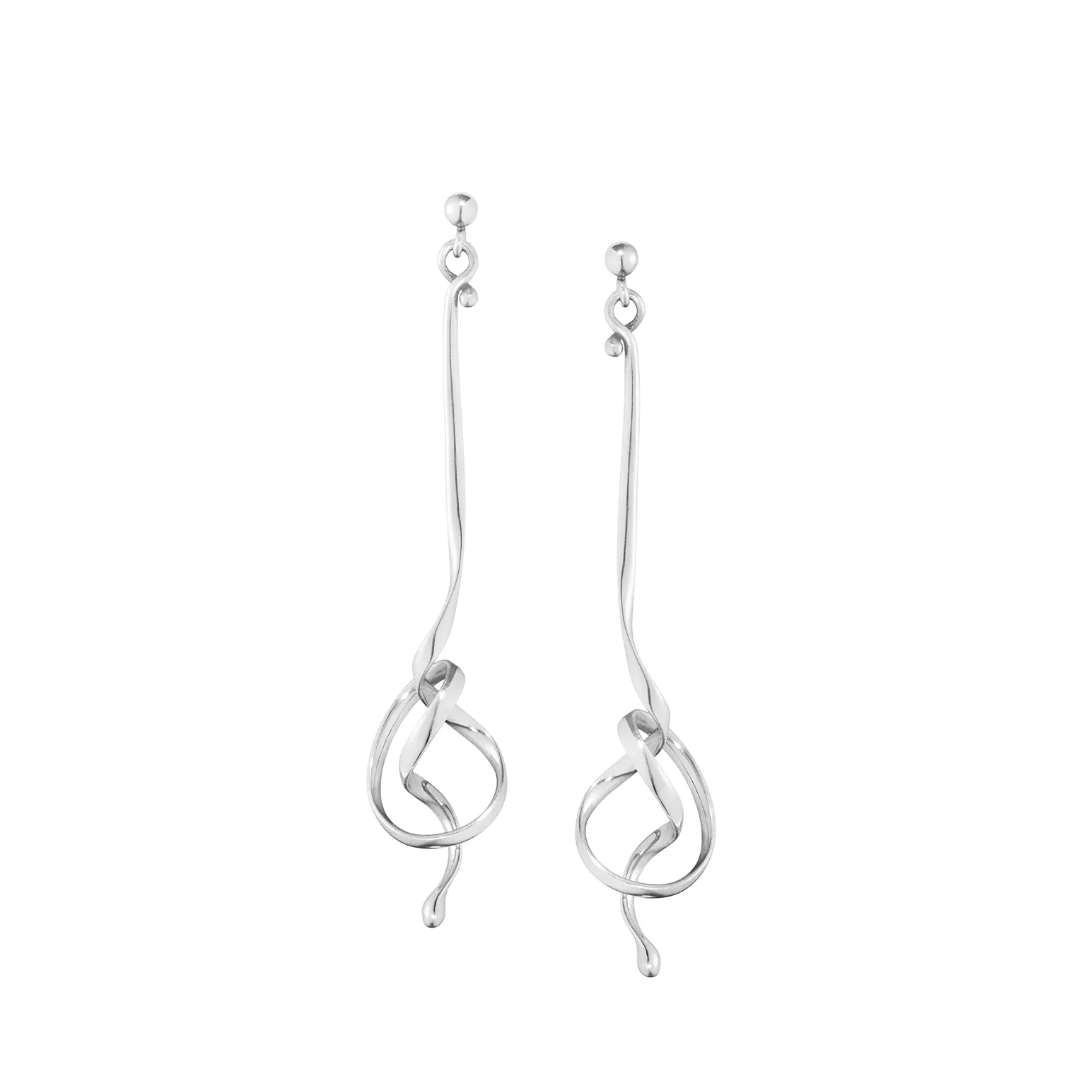Georg Jensen 3539089 FORGET ME KNOT EARRING 1241 hos Jarl Sandin