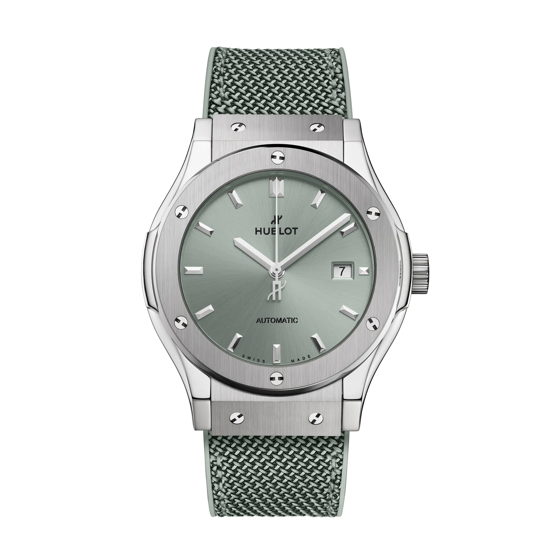 Classic Fusion Titanium Sage Green 42MM 542NX891GNR hos Jarl Sandin hos Jarl Sandin