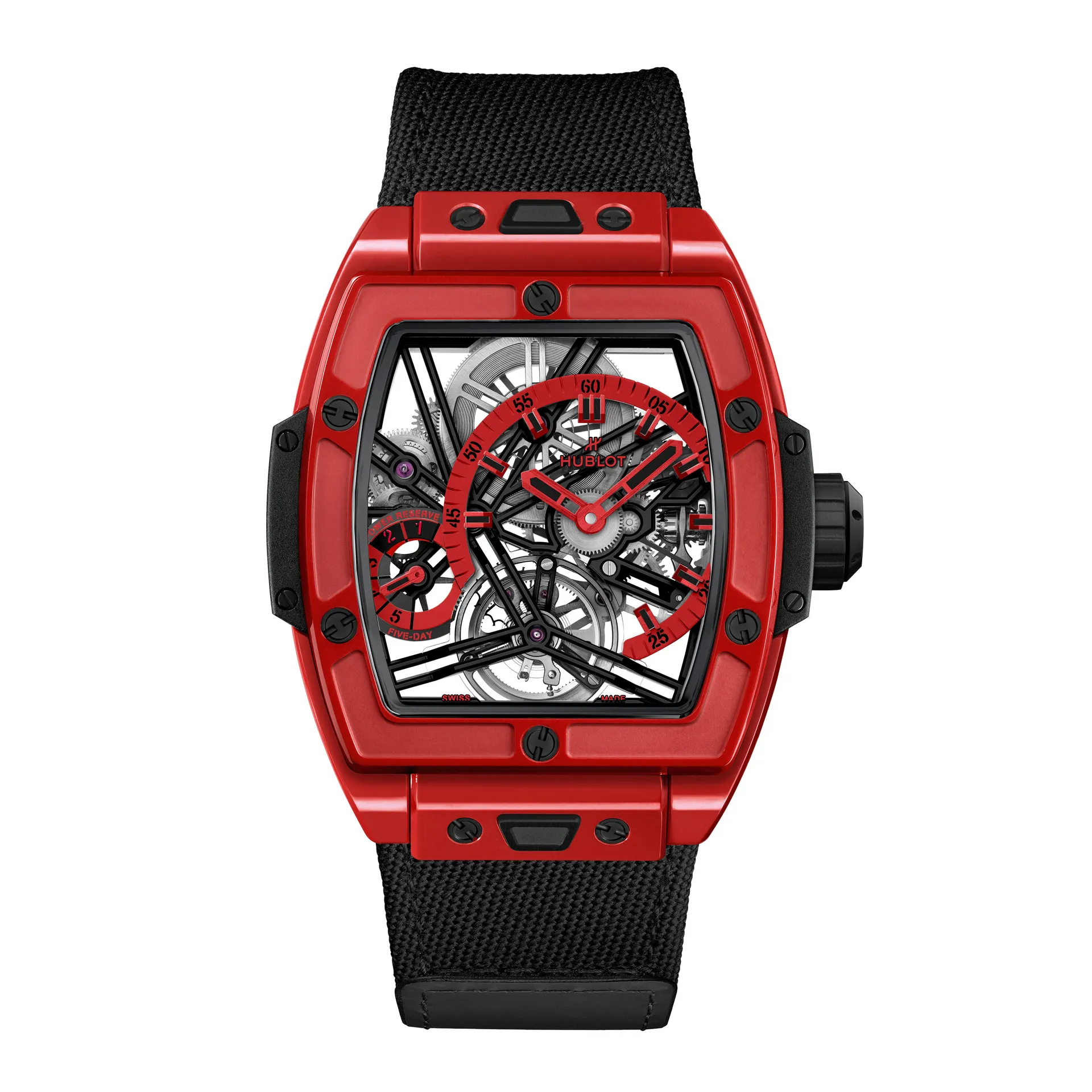Spirit of Big Bang Tourbillon 5 Day Power Reserve Red Magic 42MM 645CF8513NR hos Jarl Sandin hos Jarl Sandin