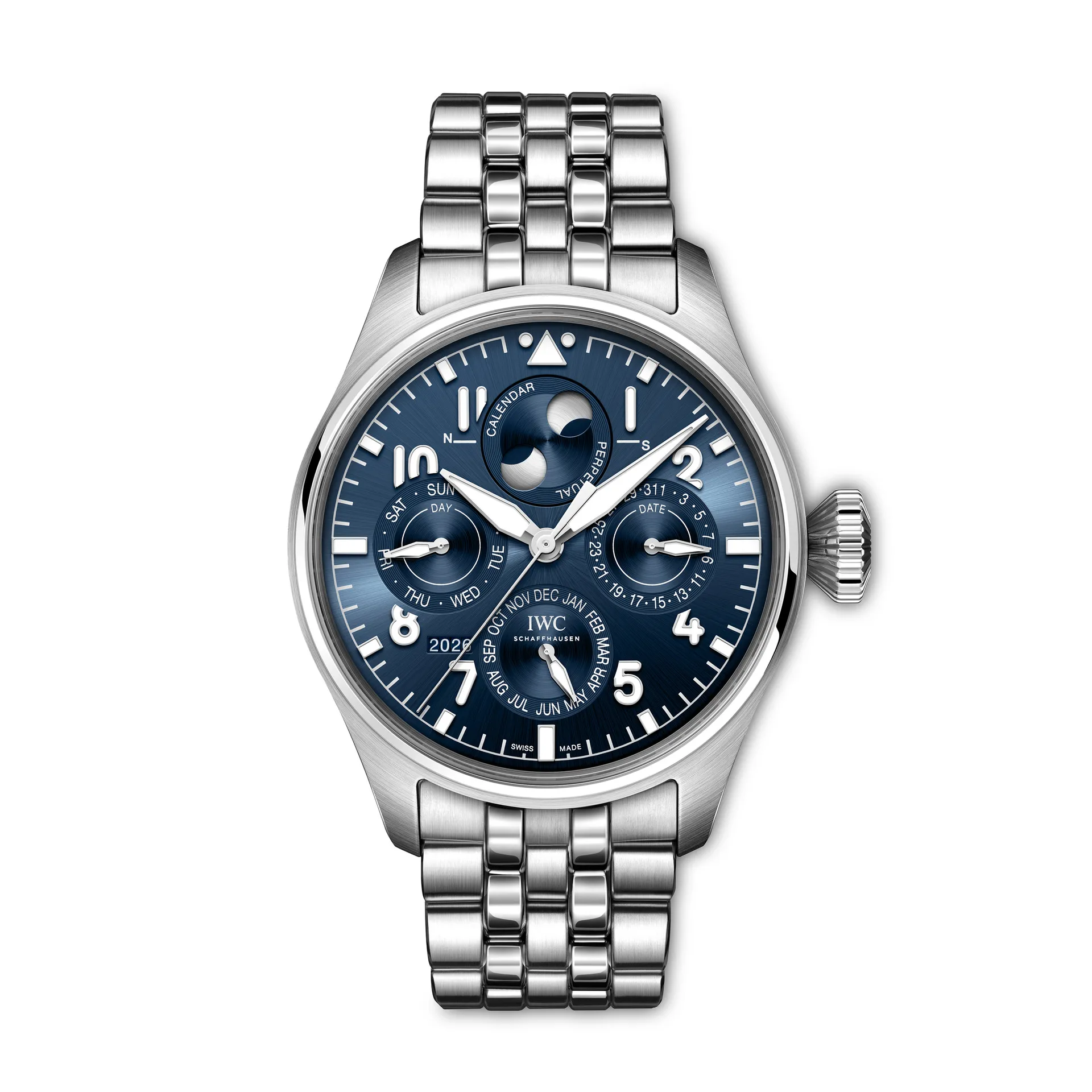 IWC IW329601 1 Big Pilot's Watch Perpetual Calendar ProSet Le Petit Prince hos Jarl Sandin