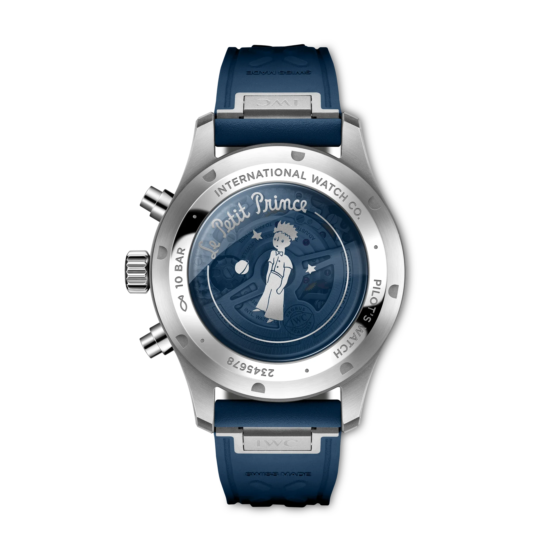 IWC IW378011 Back Pilot's Watch Chronograph Le Petit Princehos Jarl Sandin