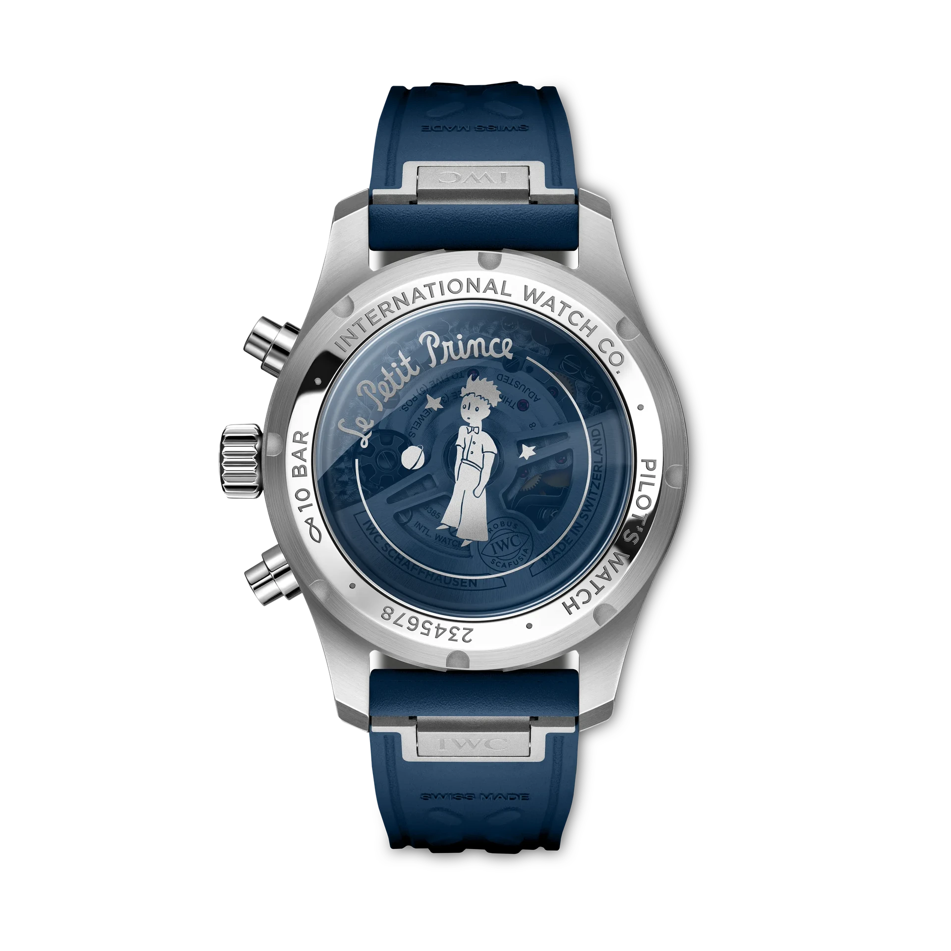 IWC IW388120 Back Pilot's Watch Chronograph 41 Le Petit Prince.hos Jarl Sandin