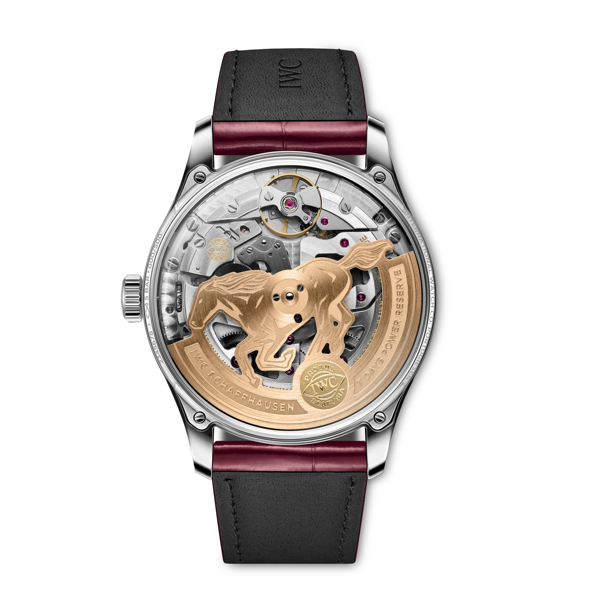 IWC Schaffhausen Portugeiser Watch IW501709 IW501709 Back