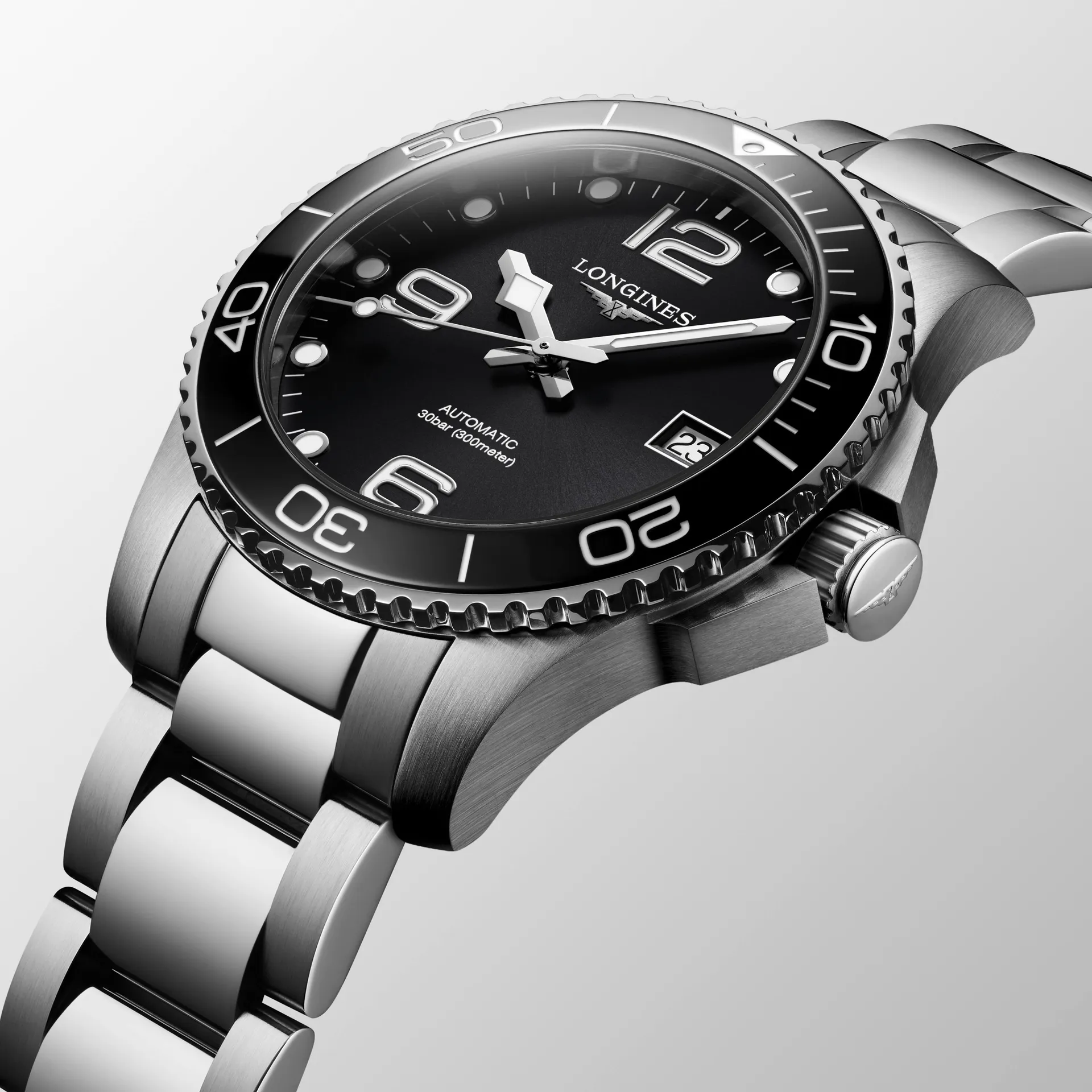Longines HydroConquest L3.780.4.56.6 BANNER hos Jarl Sandin