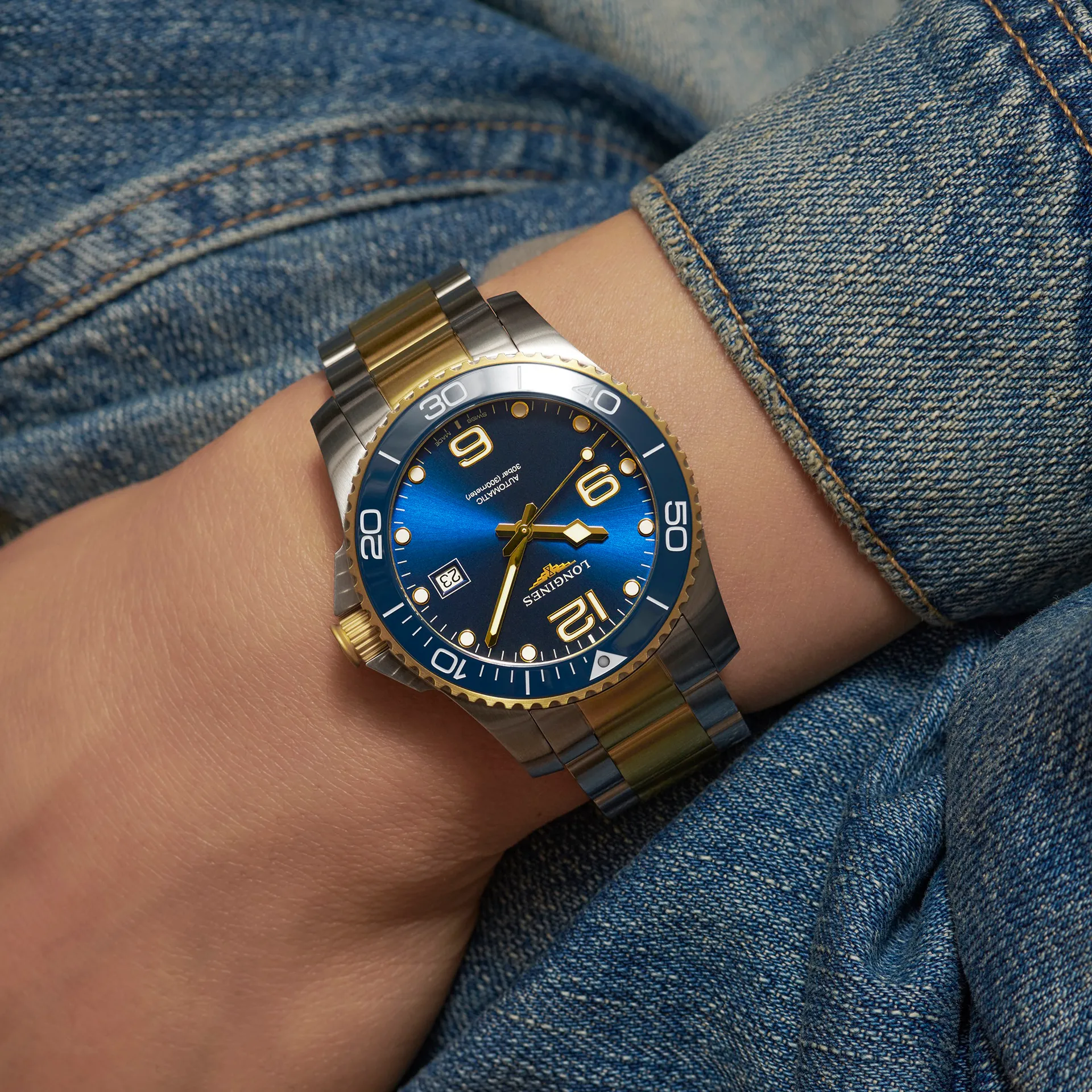 Longines HydroConquest L3.781.3.96.7 WS2 hos Jarl Sandin