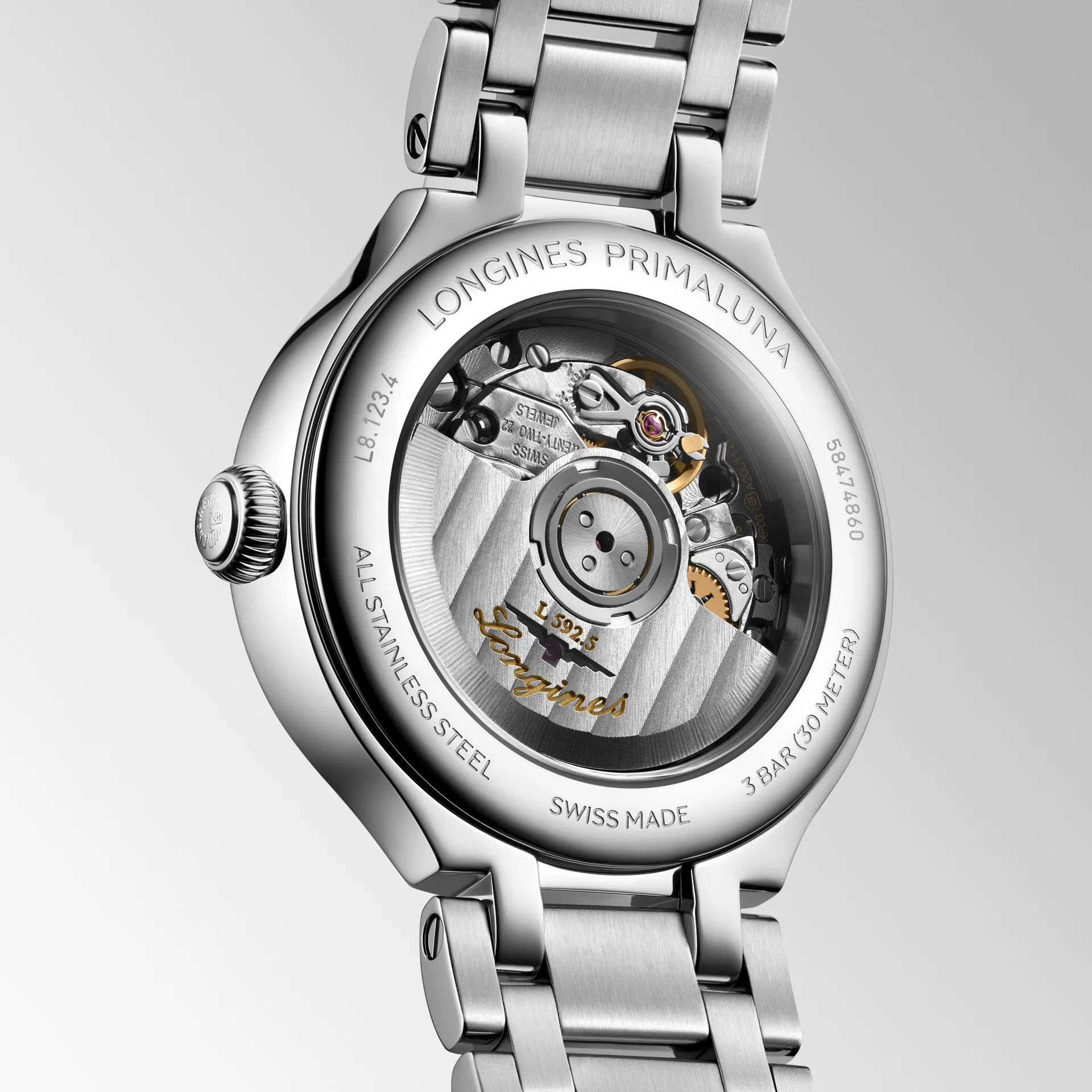 Longines PrimaLuna L8.123.4.07.6 BACK hos Jarl Sandin