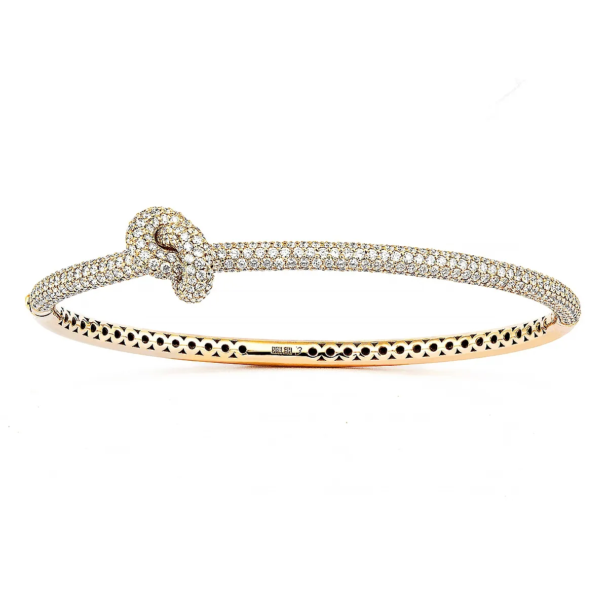 Engelbert_Knot_bangle_fullpave%CC%81_33_yellow_hos_Jarl_Sandin