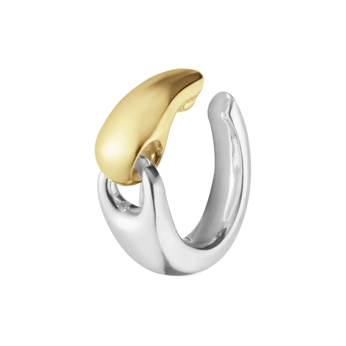 Georg_Jensen_20001325_REFLECT_EARCUFF_652G_SILVER_YG_hos_Jarl_Sandin