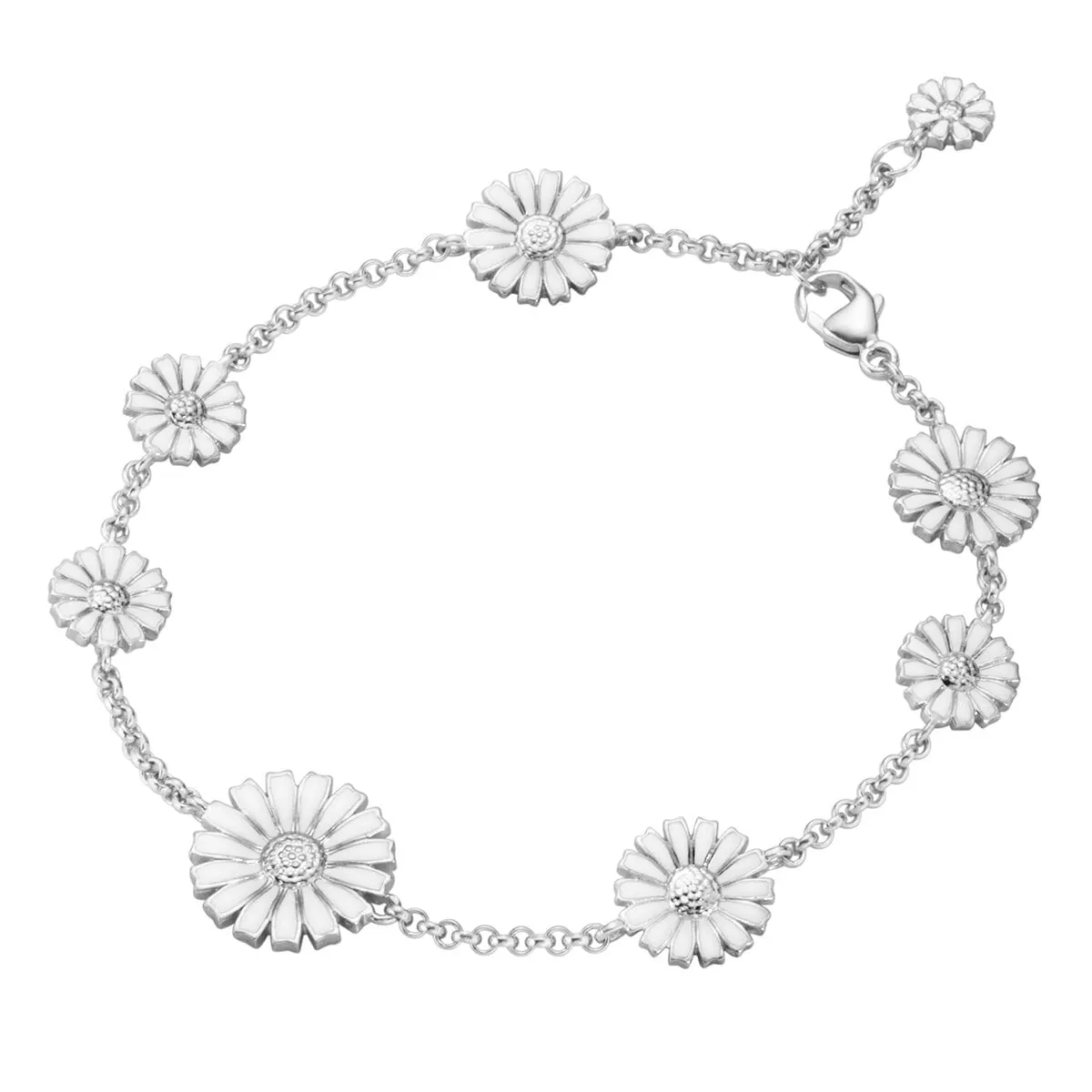 Georg_Jensen_20001537_DAISY_BRACELET_2024_550_SILVER_RH_WHITE_ENAMEL_18-5CM-kopiera