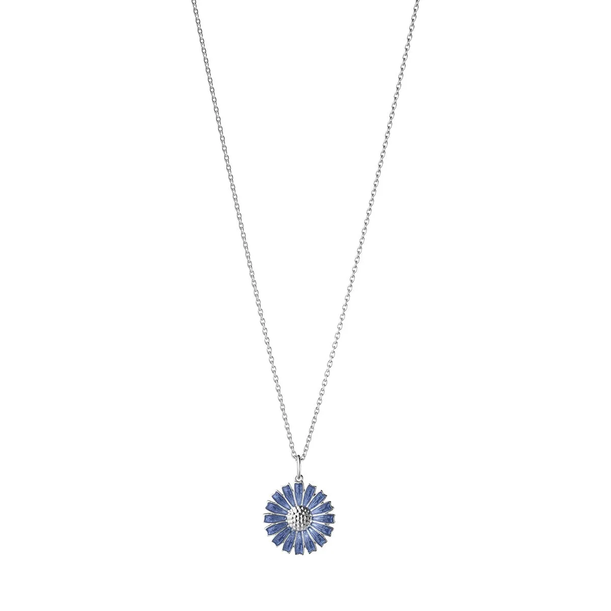 Georg_Jensen_20001545_DAISY_PENDANT_SILVER_RH_BLUE_ENAMEL_18MM-kopiera