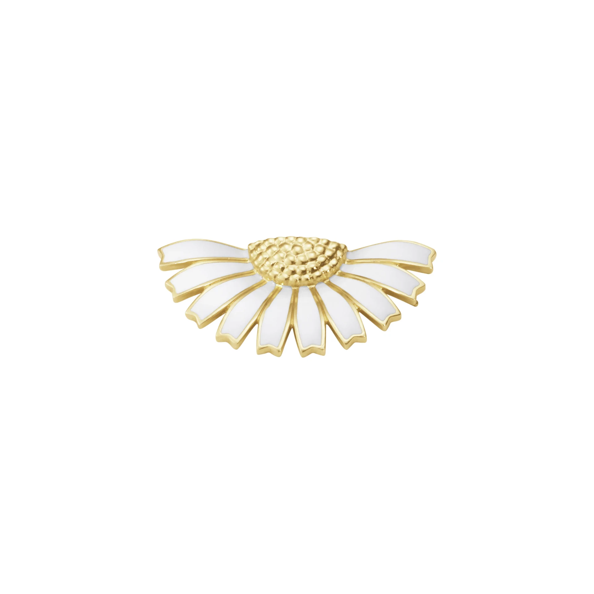 Georg_Jensen_20001552_DAISY_HALF_FLOWER_HAIRCLIP_SILVER_GP_WHITE_ENAMEL_44MM_01-kopiera