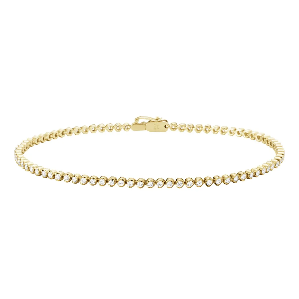 Georg_Jensen_20001505_GJ_SIGNATURE_SLIM_TENNIS_BRACELET_1562D_YG_DIAMONDS_X-XXCT-kopiera