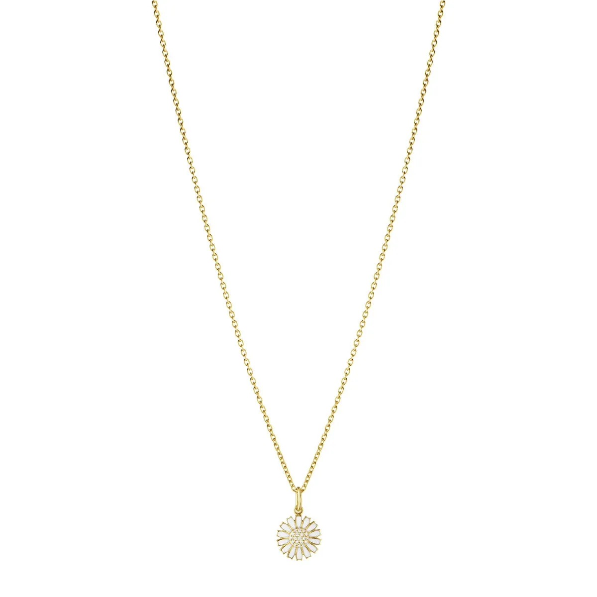 Georg_Jensen_20001718_DAISY_PENDANT_2025_SILVER_GP_WHITE_ENAMEL_11MM_DIA_(1)_kopiera_hos_Jarl_Sandin