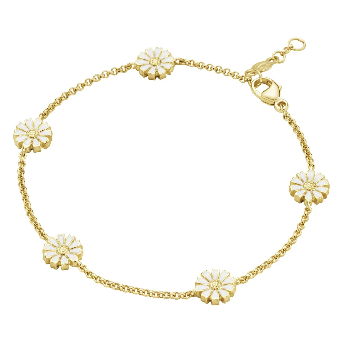 Georg_Jensen_20001724_DAISY_BRACELET_2025_SILVER_GP_WHITE_ENAMEL_5X7MM_18-5CM_(1)_kopiera_hos_Jarl_Sandin
