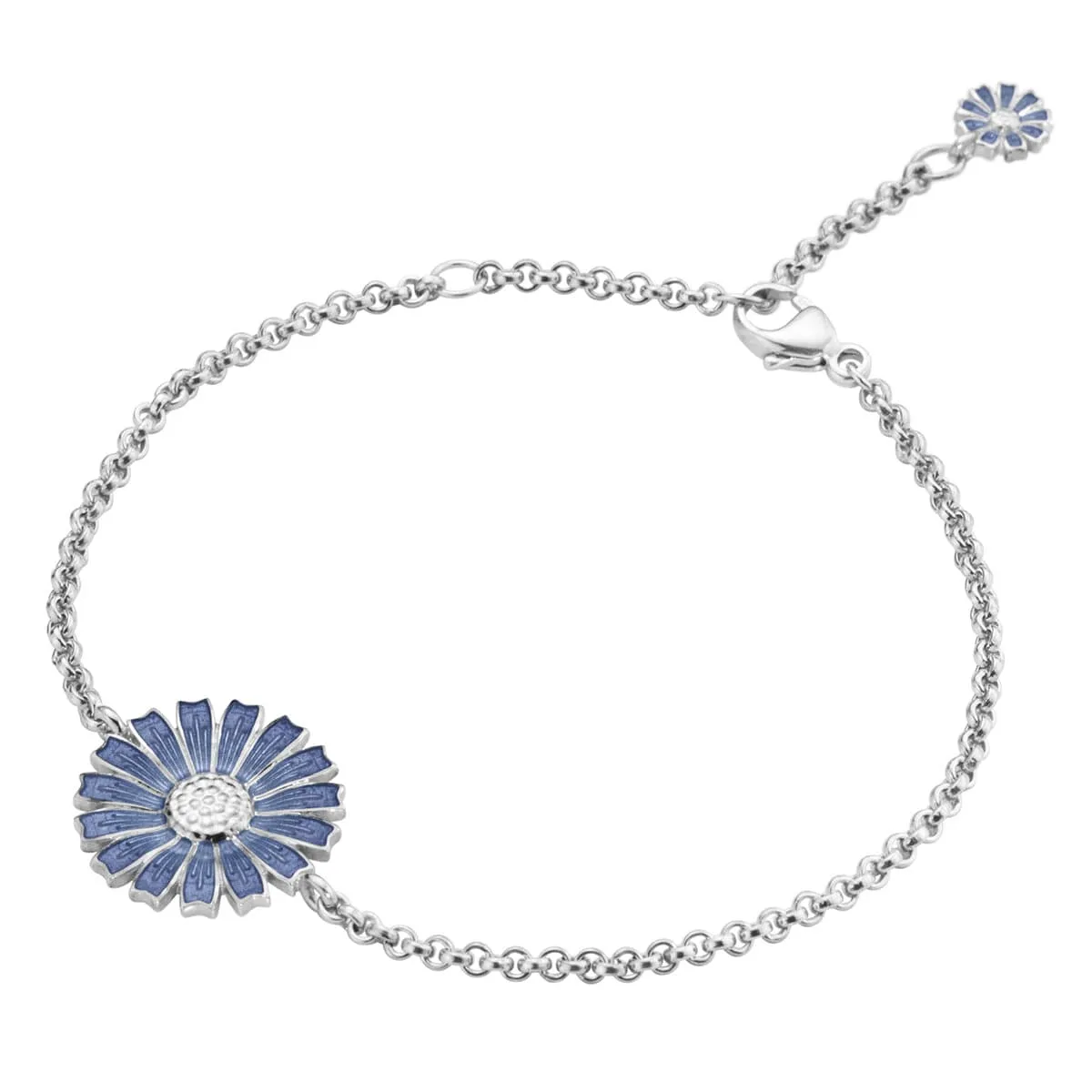 Georg_Jensen_20001741_DAISY_BRACELET_SILVER_RH_BLUE_ENAMEL_15MM_18-5CM_(1)_kopiera_hos_Jarl_Sandin