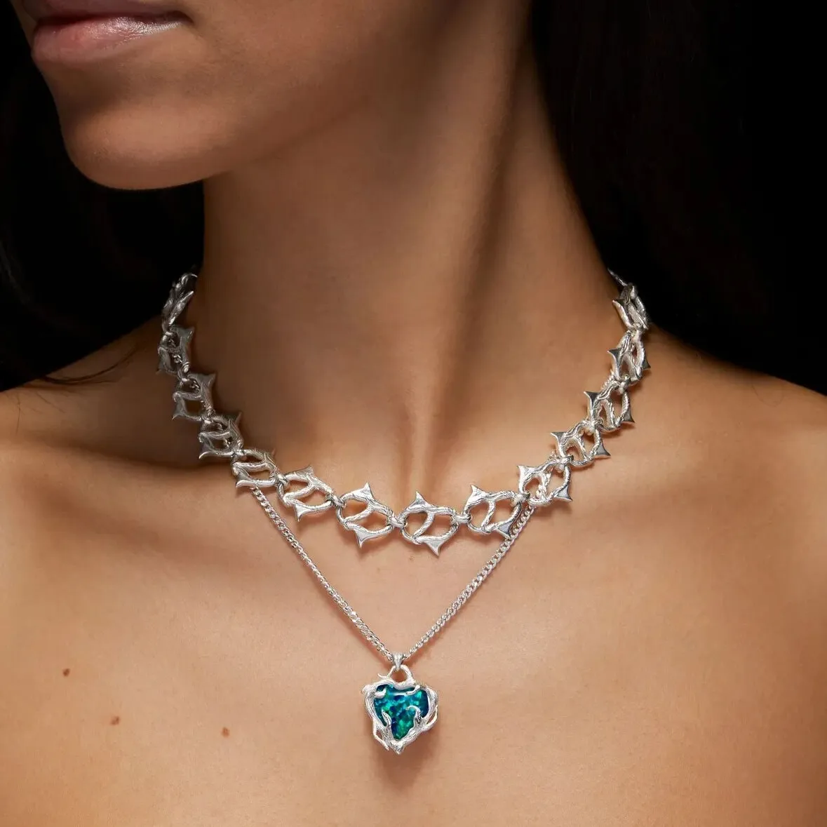 Maria-_Nilsdotter_WW-01-NEB-00-OS_Thorn_chain_necklace_silver_2