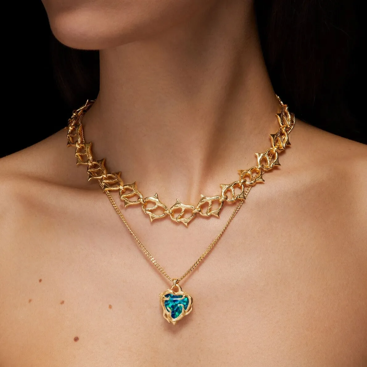 Maria-_Nilsdotter_WW-01-NEC-00-OS_Thorn_chain_necklace_GP-silver_2