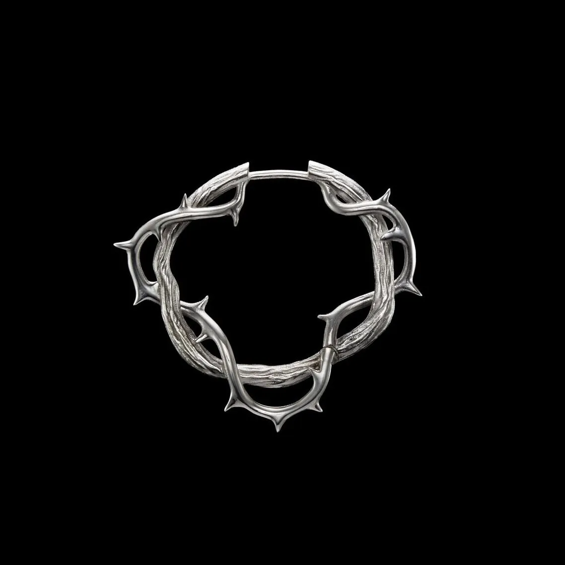 Maria-_Nilsdotter_WW-03-EAB-00-OS_Thorn_Hoop_Earring_Silver_1