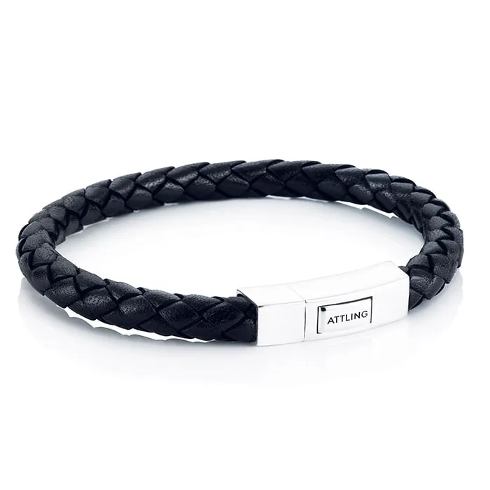 Efva-Attling-Leather-Brace-14-110-00560-Silver-Flatat-Lader-Armband-hos-Jarl-Sandin_4979
