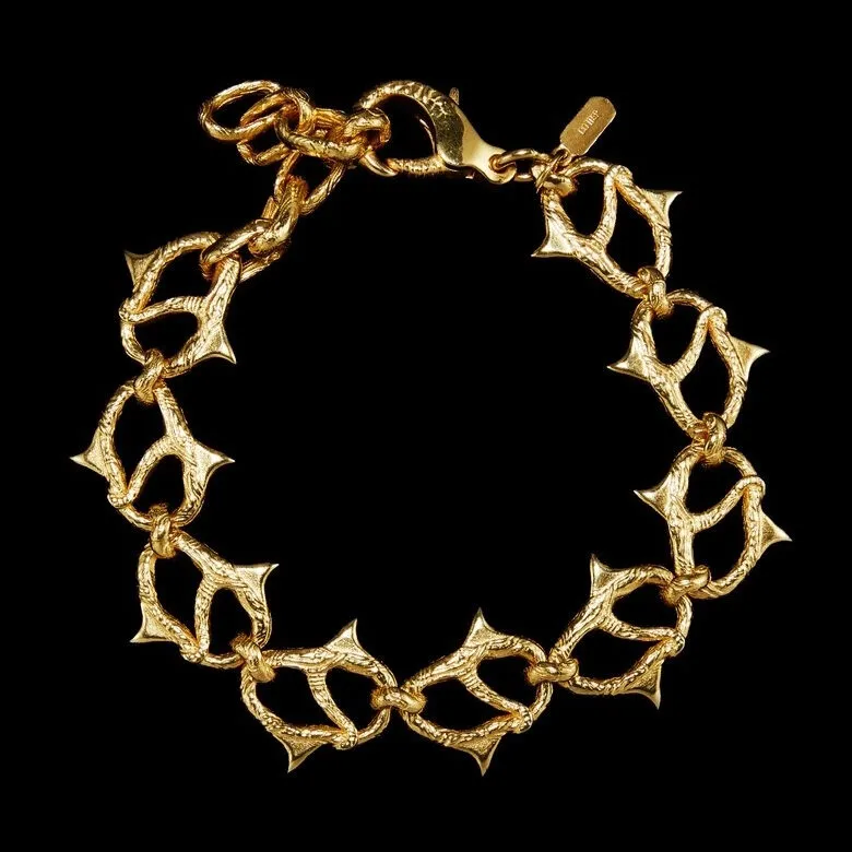 Maria-_Nilsdotter_WW-02-BRC-00_Thorn_chain_Bracelet_GP-silver_1