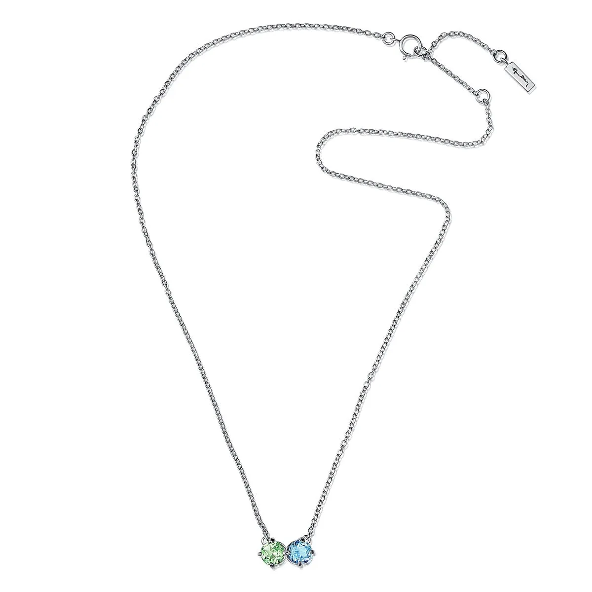 Efva_Attling_The_Sea_I_Necklace_Green_Sapphire-Topaz_10-100-02093_(1)_hos_Jarl_Sandin-kopiera