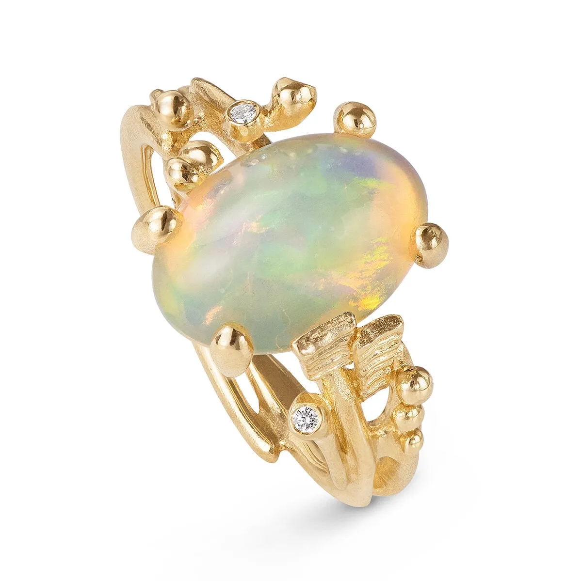 Ole_Lynggaaard_BoHo_guldring_med_opal_A2929-401_hos_Jarl_Sandin