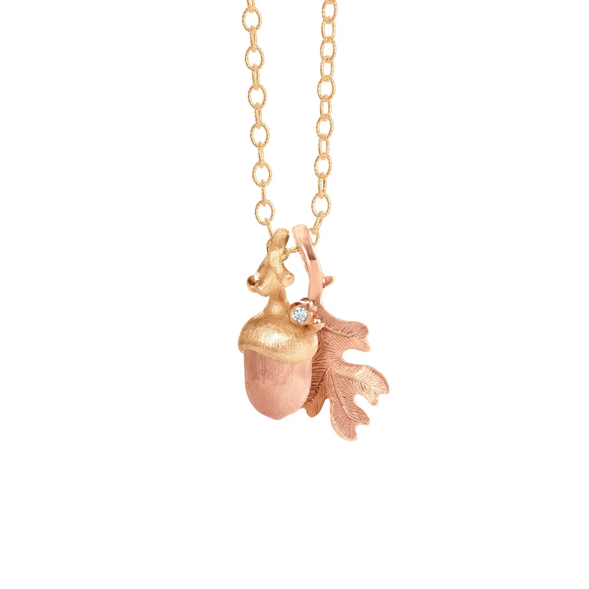 Ole_Lynggaard_A2830-702_A2829-402_C2008-401_Forest_pendant_in_18K_rose_gold_hos_Jarl_Sandin