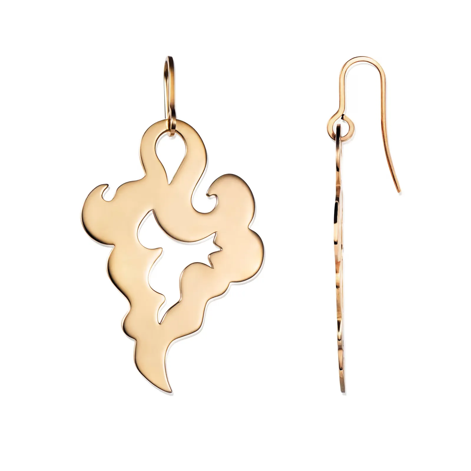genie earrings guldplaterat silver efva attling 12 108 02393 (1)