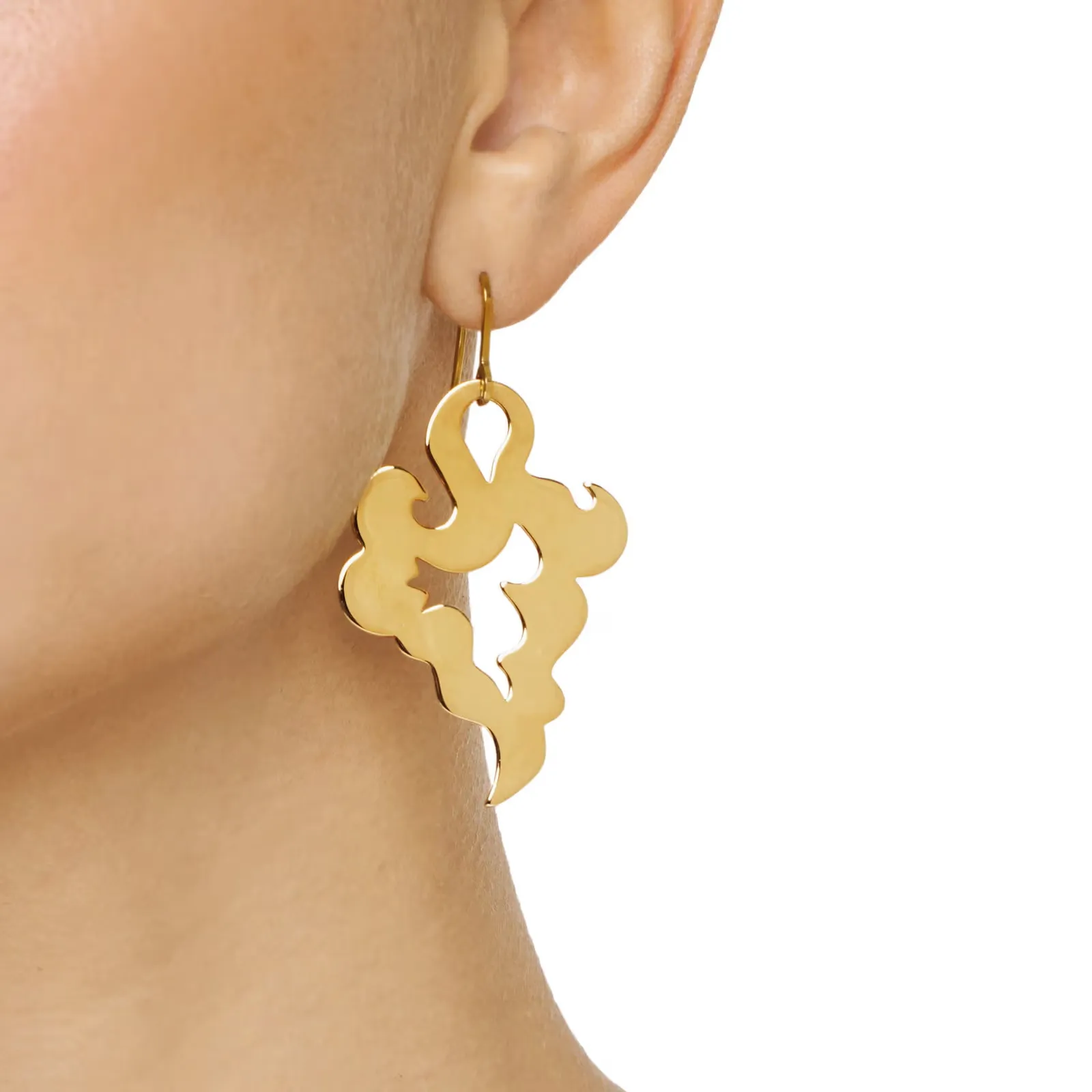 genie earrings guldplaterat silver efva attling 12 108 02393 (2)