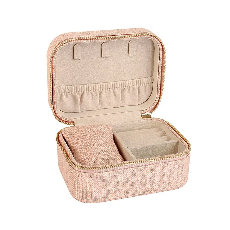 jewellery box pink rectangular 7 718058 v2